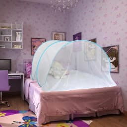 Summer Fly Net For Bed Folding Children's Bottomless Sleep Tent Portable Students Dormitory Mosquito Net Outdoor Tourism Tent