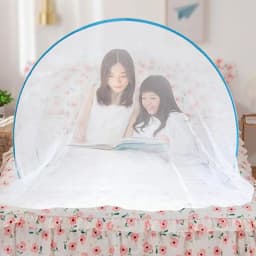 Summer Fly Net For Bed Folding Children's Bottomless Sleep Tent Portable Students Dormitory Mosquito Net Outdoor Tourism Tent