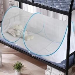 Summer Fly Net For Bed Folding Children's Bottomless Sleep Tent Portable Students Dormitory Mosquito Net Outdoor Tourism Tent