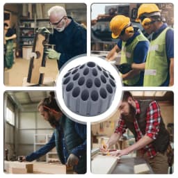 Rotating Tool Bur Box Bur Holder Grinding Head Storage Box Storage Organizer For Drill For Carving Tool
