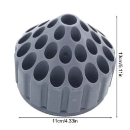 Rotating Tool Bur Box Bur Holder Grinding Head Storage Box Storage Organizer For Drill For Carving Tool