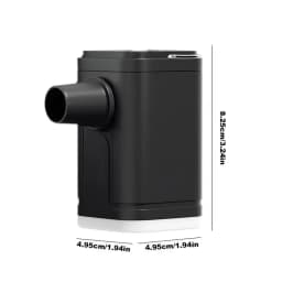 Air Mattress Pump Pool Camp Air Pump 1200mAh Large-Capacity Battery Electric Pumps Multi-Functional For Outdoor Camping Air Bed