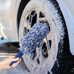 Plush Soft Microfiber Wheel Cleaning Brush Car Detailing Brushes For Auto Motorcycle Maintenance Care Clean Tool