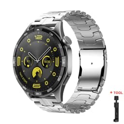22mm Metal Strap For Huawei Watch GT4 46mm Stainless Steel Band Business Bracelet For Huawei Watch GT46mm/GT2e/GT3 46mm Bracelet