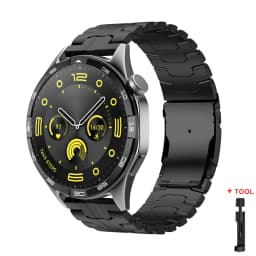 22mm Metal Strap For Huawei Watch GT4 46mm Stainless Steel Band Business Bracelet For Huawei Watch GT46mm/GT2e/GT3 46mm Bracelet