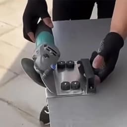 100 Type Angle Grinder Stand For Tile 45 Chamfer Cutting Stainless Steel Ceramic Tile Chamfering Frame Portable Chamfering Tool