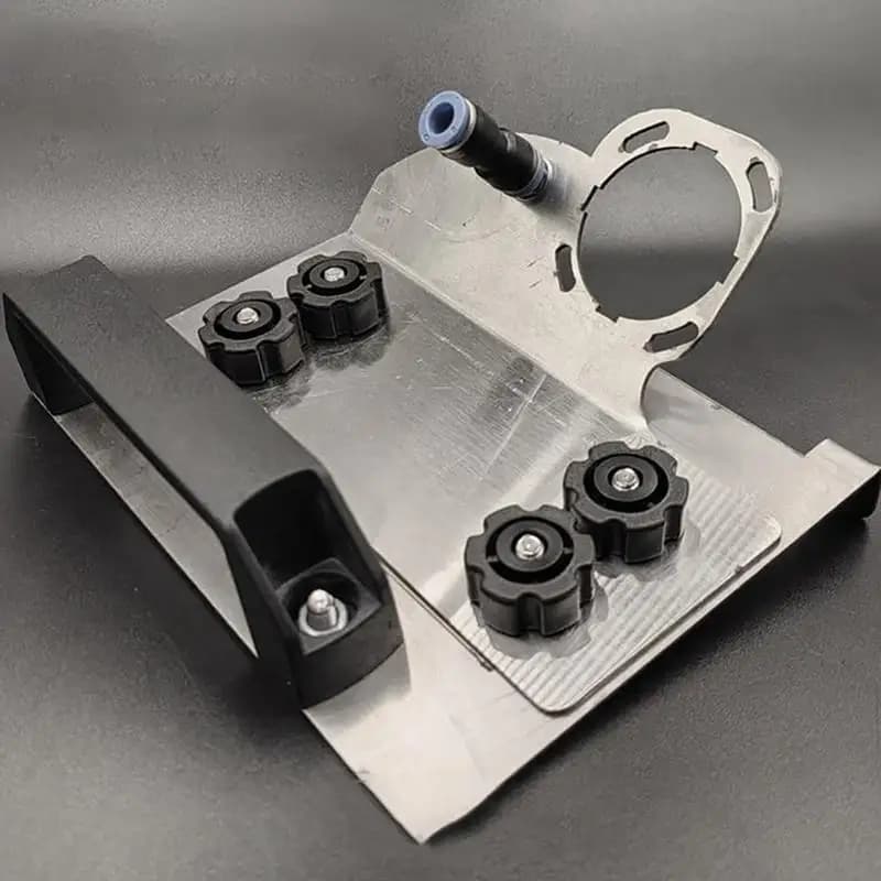 100 Type Angle Grinder Stand For Tile 45 Chamfer Cutting Stainless Steel Ceramic Tile Chamfering Frame Portable Chamfering Tool