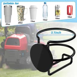 Magnetic Cup Holder Magnet Can Holder On Metal Surface Magnetic Drink Holder For Tractor Mounting Can Drink Holder Anti-Scratch