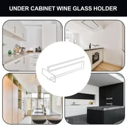 Wine Glass Holder Under Cabinet Metal Wine Cup Holder Wine Glasses Rack Under Cabinet Wine Cup Holder Under Shelf Storage