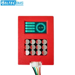 Heltecbms 5A Lipo/LiFePO4 Active Balancer 4S 6S 8S with Voltage Display 12V Lithium Battery Energy Transfer Active Equalizer