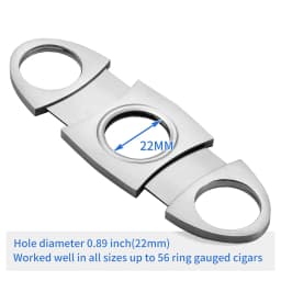 GALINER Cigar Cutter Puro New Luxury Charuto Clipper Cigar Cutter Guillotine With Gift Box Accessories Cigar Scissors