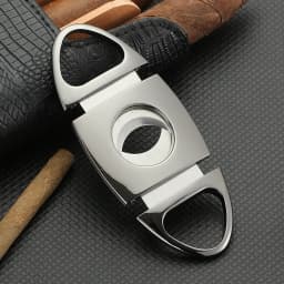 GALINER Cigar Cutter Puro New Luxury Charuto Clipper Cigar Cutter Guillotine With Gift Box Accessories Cigar Scissors