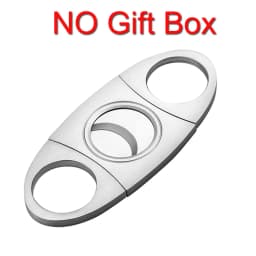 GALINER Cigar Cutter Puro New Luxury Charuto Clipper Cigar Cutter Guillotine With Gift Box Accessories Cigar Scissors