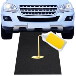 Garage Floor Mats Non-Slip Oil Spill Floor Protector Under Car Mat Automotive Maintenance Oil Absorbent Pad For Dustbins