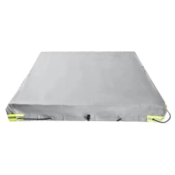 Trailer Tarp 420D Oxford Waterproof Travel Trailer RV Cover Windproof Trailer Flat Tarpaulin For Cars Transport Trailers RV