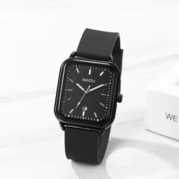 LANCARDO Silicone Sports Watch Men's and Women's Fashion Casual Analog Quartz Rectangular Watch Anniversary Gift