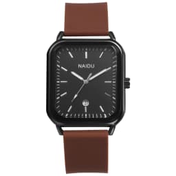 LANCARDO Silicone Sports Watch Men's and Women's Fashion Casual Analog Quartz Rectangular Watch Anniversary Gift