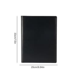 Binder Notebook Multipurpose Business Binder A4 Document Binder Folio Portable File Storage Folder Card Holder For Business And