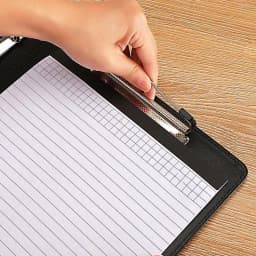 Binder Notebook Multipurpose Business Binder A4 Document Binder Folio Portable File Storage Folder Card Holder For Business And