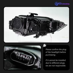 AKD Head Lamp for Audi A4 B8.5 LED Headlight 2013-2016 Headlights A4L S4 DRL Turn Signal High Beam Angel Eye Projector Lens
