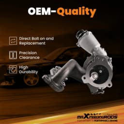 Turbocharger for Mercedes-Benz CLA250 GLA250 A250 B250 2.0 L L4 1991cc 2012-2019 A2700902980 A2700902380 270090148060