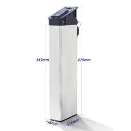 Removable Folding Electric Fat Bike Lithium Battery Pack Mate X Extra Akku 48V 17.5Ah CMACEWHEEL RX20 750W Lankeleisi X3000 Plus