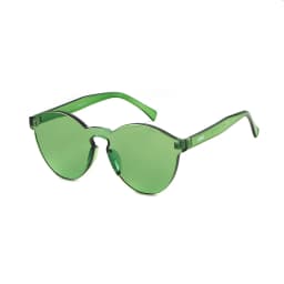 SORVINO Candy Color Sunglasses Round Rimless Sunglasses for Women Trendy Transparent Eyewear Vintage Red Purple Blue Green Glass