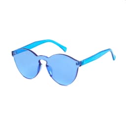 SORVINO Candy Color Sunglasses Round Rimless Sunglasses for Women Trendy Transparent Eyewear Vintage Red Purple Blue Green Glass