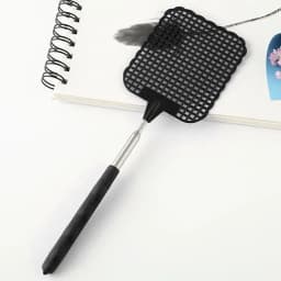 Heavy Duty Fly Swatter Indoor Manual Fly Swatter Retractable Design Fly Swatting Tool For Bedroom Living Room Home And