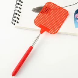 Heavy Duty Fly Swatter Indoor Manual Fly Swatter Retractable Design Fly Swatting Tool For Bedroom Living Room Home And