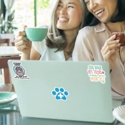 Veterinary Stickers Cute Veterinary Decals Vet Doctor Notebook Material Stickers 50 PCS Waterproof Decals Laptop Accessories For