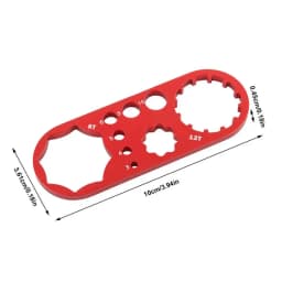Cycling Wrench for Front Fork Suspension Forks Repair Tool Wrench Fork Remover Spanner Tool Front Fork Wrench Cycling Tools