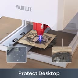 Wainlux Laser Honeycomb Working Panel Engraving Board Moudle Soulmate for K10 Located Plate Fast Heat Dissipation Protect Desk