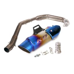 For Yamaha R25 R3 Any Year Motorcycle Complete Exhaust System Front Pipe Stainless Steel Slip On With Removable DB Killer