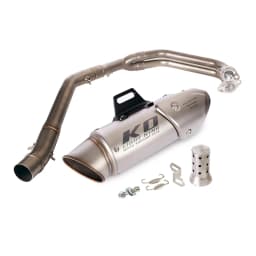 For Yamaha R25 R3 Any Year Motorcycle Complete Exhaust System Front Pipe Stainless Steel Slip On With Removable DB Killer