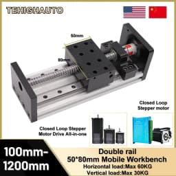 Linear Rail Motor Kit CNC Ball Screw Sliding Table SFU1605 Nema23 Motor Slide Table Linear Guide Stage XYZ Axis Motion Module