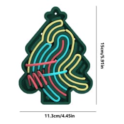 Busy Kids Board Fine Motor Skill Toy Silicone Car Travel Busy Kids Board Fine Motor Skill Fidget Toy For Calming Stress With Bag