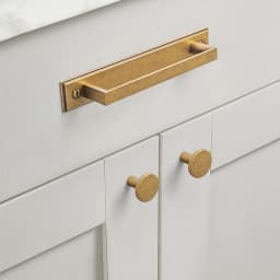 Goo-Ki Champagne Bronze Cabinet Pulls Black Cabinet Handles for Dresser,Wardrobe&Cupboard,Zinc Alloy Kitchen Cabinet Handles