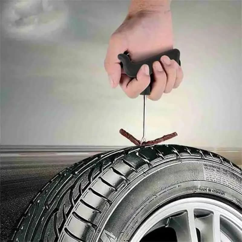 Flat Tire Repair Kit Effective Bikes Tire Repair Kit Tubeless Tire Repair Kit Lightweight Tire Patch Tools Tire Plugging Kits