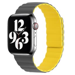 44mm Silicone Loop Strap for Apple Watch 7 45mm 41mm 38mm 42mm Watchband Original Magnetic Bracelet IWatch Seires SE 7 6 5 Strap