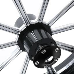 Motorcycle Dual Disc Front Wheel Hub Cap Cover For Harley Touring Street Road Glide Non ABS 2008-2021