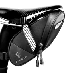 1PC 1.5-2L Black Bicycle Bag Mountain Bike Tool Tail Bag Cushion Saddle Bag Riding Cyling Equipment