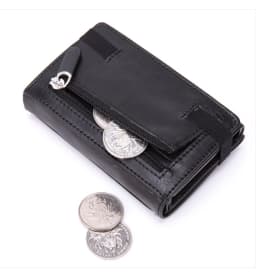 Zciti PU Leather Wallet Multifunctional Men Clutch Carbon Fiber Card Holder RFID Blocking Case Metal Box Female Bag Card Holder