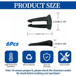 Stove Safety Knob Covers 5 Pieces Oven Knob Covers For Child Safety Silicone Stove Guard Cooktop Protector Prevent Accidental