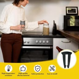 Stove Safety Knob Covers 5 Pieces Oven Knob Covers For Child Safety Silicone Stove Guard Cooktop Protector Prevent Accidental