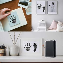 Ink Pad For Baby Hand And Footprints Long Lasting Baby Foot Printing Kit Safe Handprint Tool Pet Feet Stamp Keepsake For