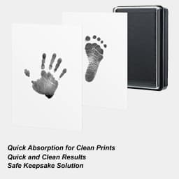 Ink Pad For Baby Hand And Footprints Long Lasting Baby Foot Printing Kit Safe Handprint Tool Pet Feet Stamp Keepsake For