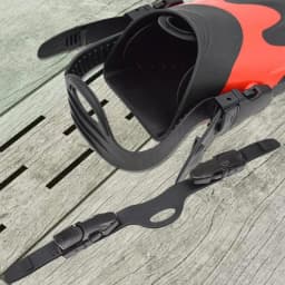 Diving Fin Strap Quick Release Flipper Strap Adjustable Rubber Fin Belt With Quick Release Buckles For Swimming Snorkeling