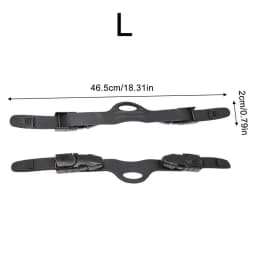 Diving Fin Strap Quick Release Flipper Strap Adjustable Rubber Fin Belt With Quick Release Buckles For Swimming Snorkeling