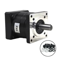 Planetary Gearbox Ratio 5:1/10:1/20:1/50:1/100:1 For Nema 34 86mm Stepper Motor Reducer 14mm Input 16mm Output Step-down Gearbox